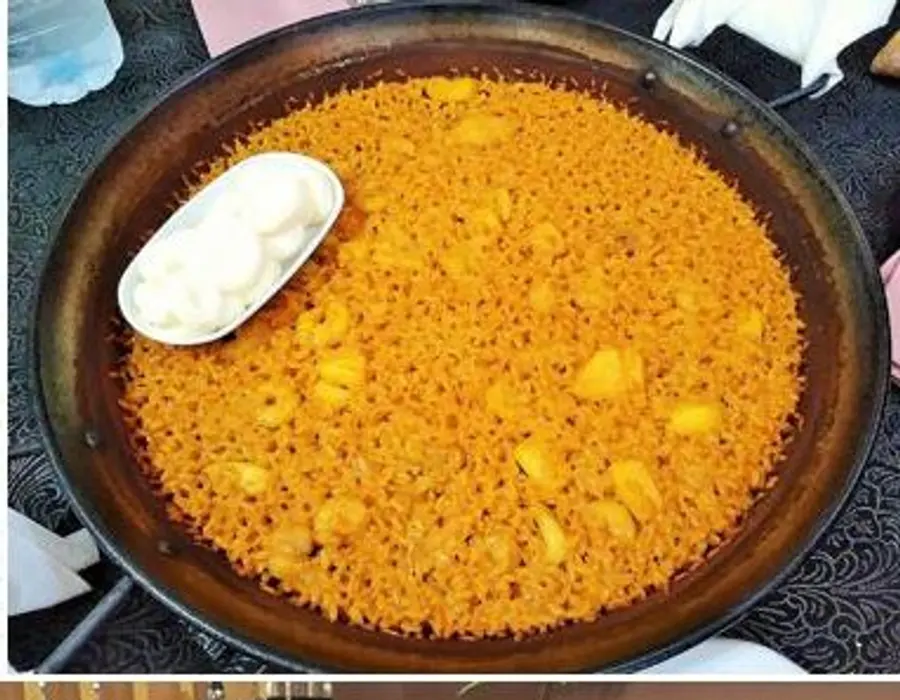 Arroz meloso de la casa