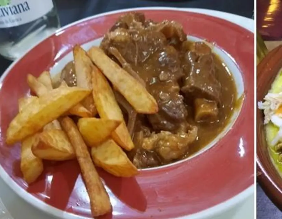 Carne en salsa con patatas