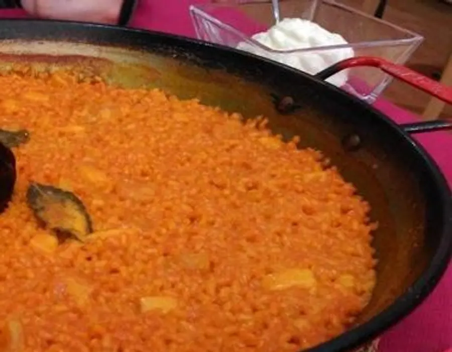 Ensalada con anchoas del Cantábrico